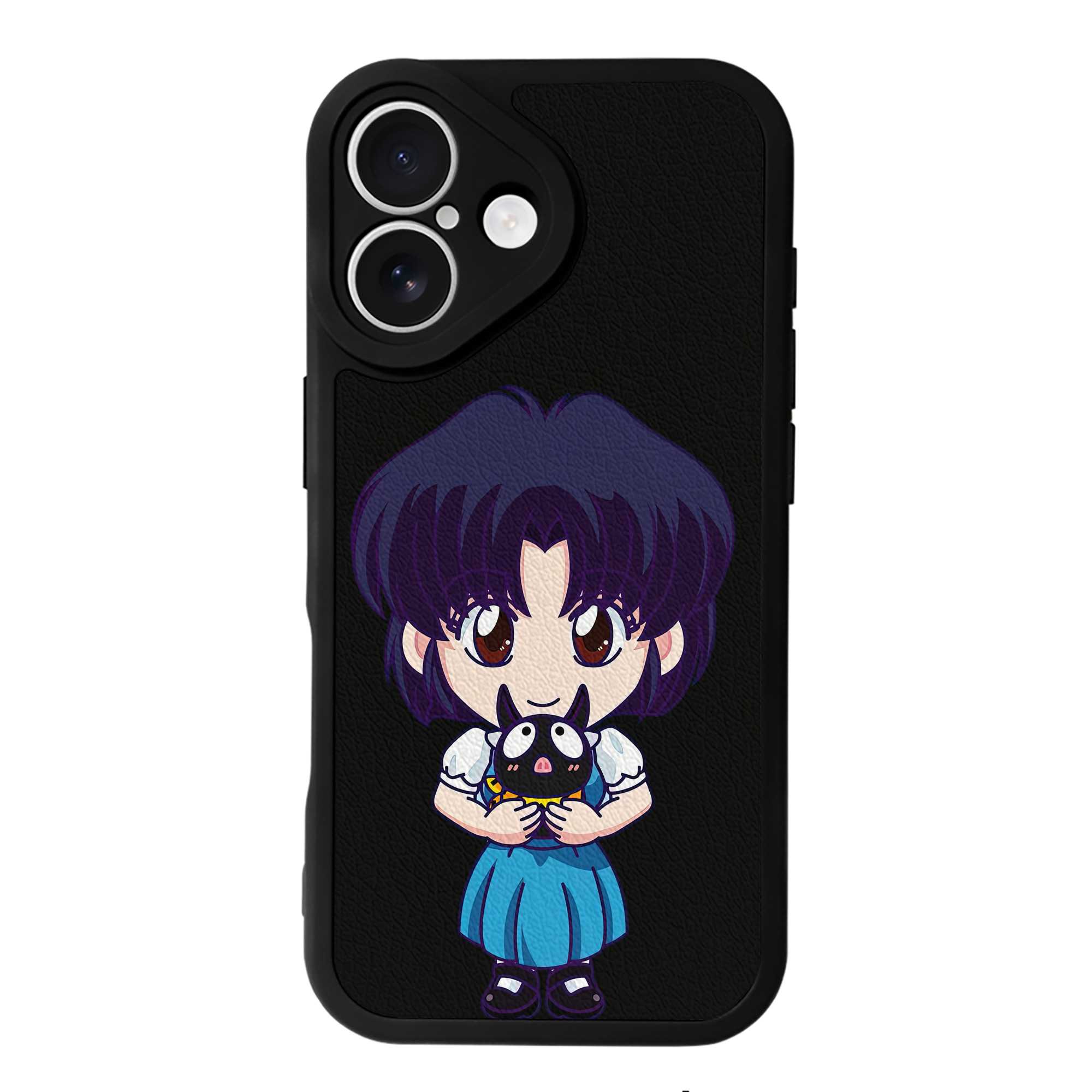 （画像用） 美少女戦士セーラームーン 水野 亜美 みずの あみ Sailor Moon Mizuno Ami 【iPhone 16シリーズ対応】シリコンスマホケース（レザー調） 材質：シリコン